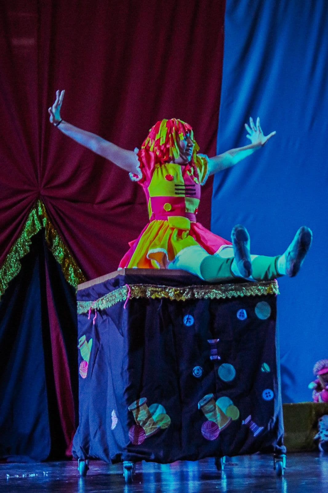 A Magia da Loja de Brinquedos — cena